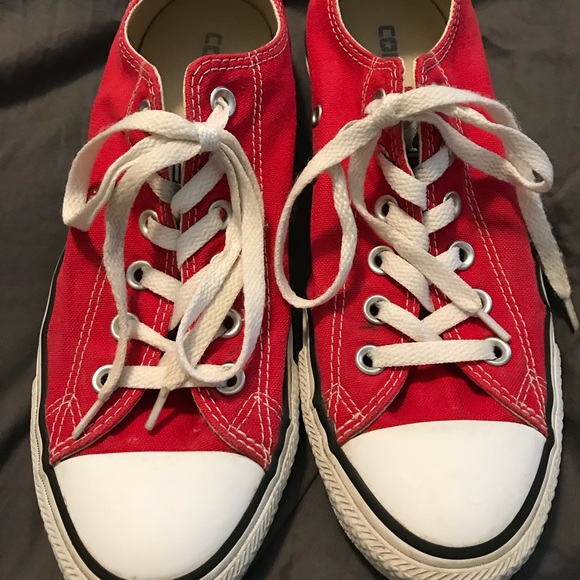 red converse mens size 9